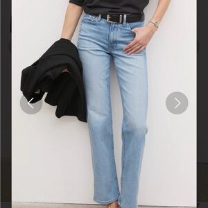 AYR the Roadie Light Blue High-Rise Straight Leg Women’s Jeans size 25